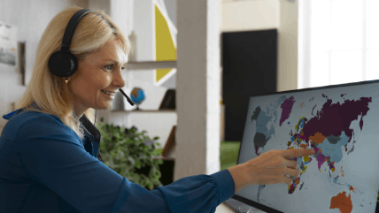 Customer using location-specific subtitling services to effectively engage viewers from diverse global cities and regions.